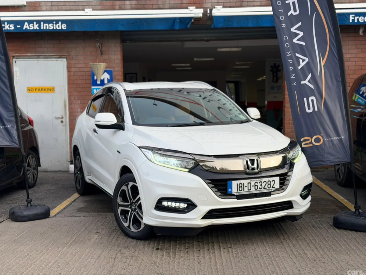 Honda Vezel Estate, Petrol Hybrid, 2018, White