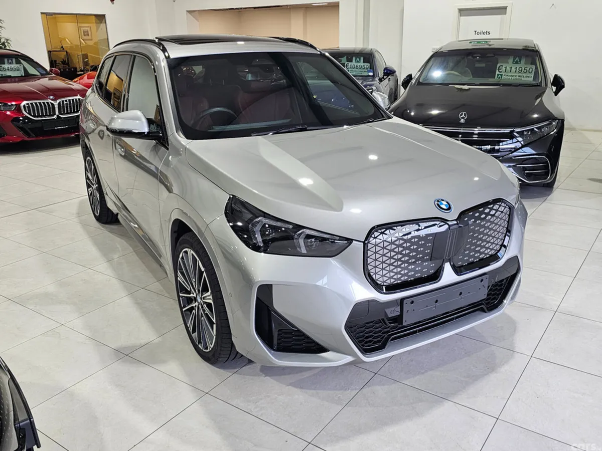 BMW iX1 SUV, Electric, 2026, Silver