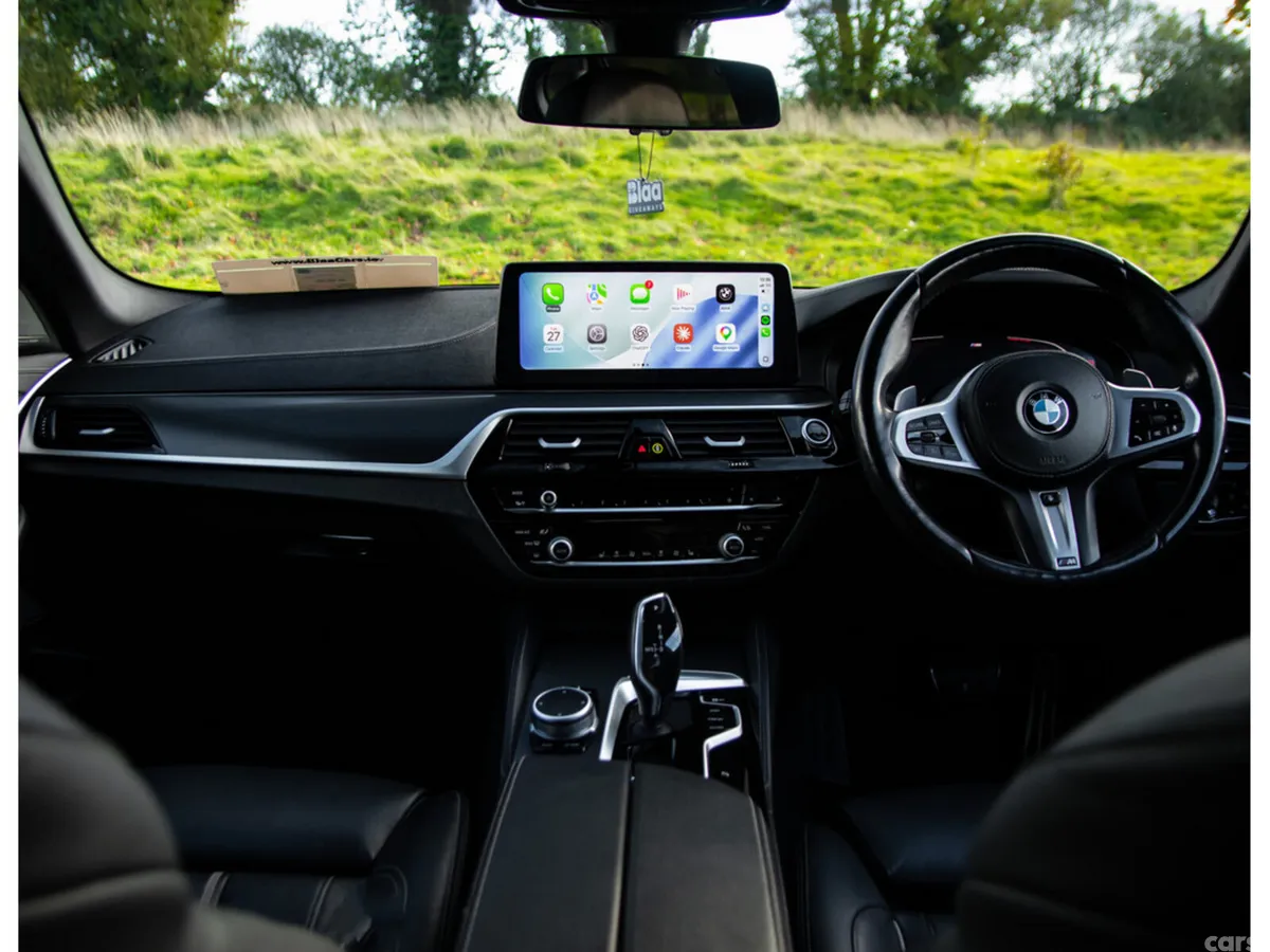 BMW 5-Series Saloon, Diesel Hybrid, 2020, White
