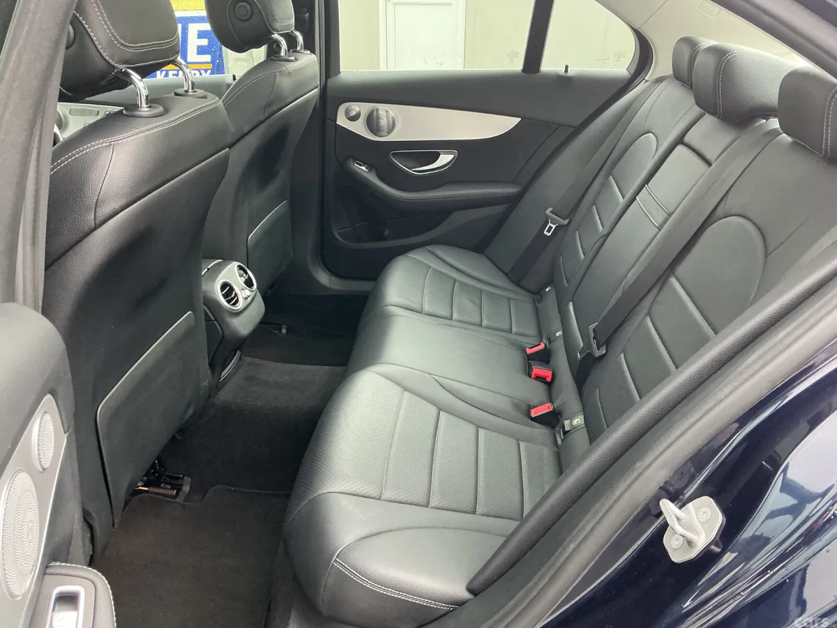 Mercedes-Benz C-Class Saloon, Petrol Plug-in Hybrid, 2017, Blue