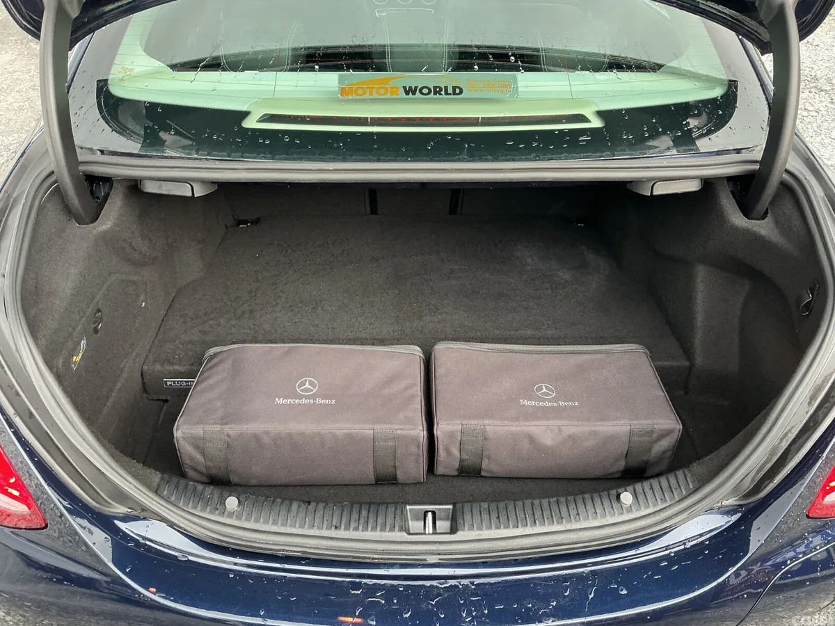 Mercedes-Benz C-Class Saloon, Petrol Plug-in Hybrid, 2017, Blue