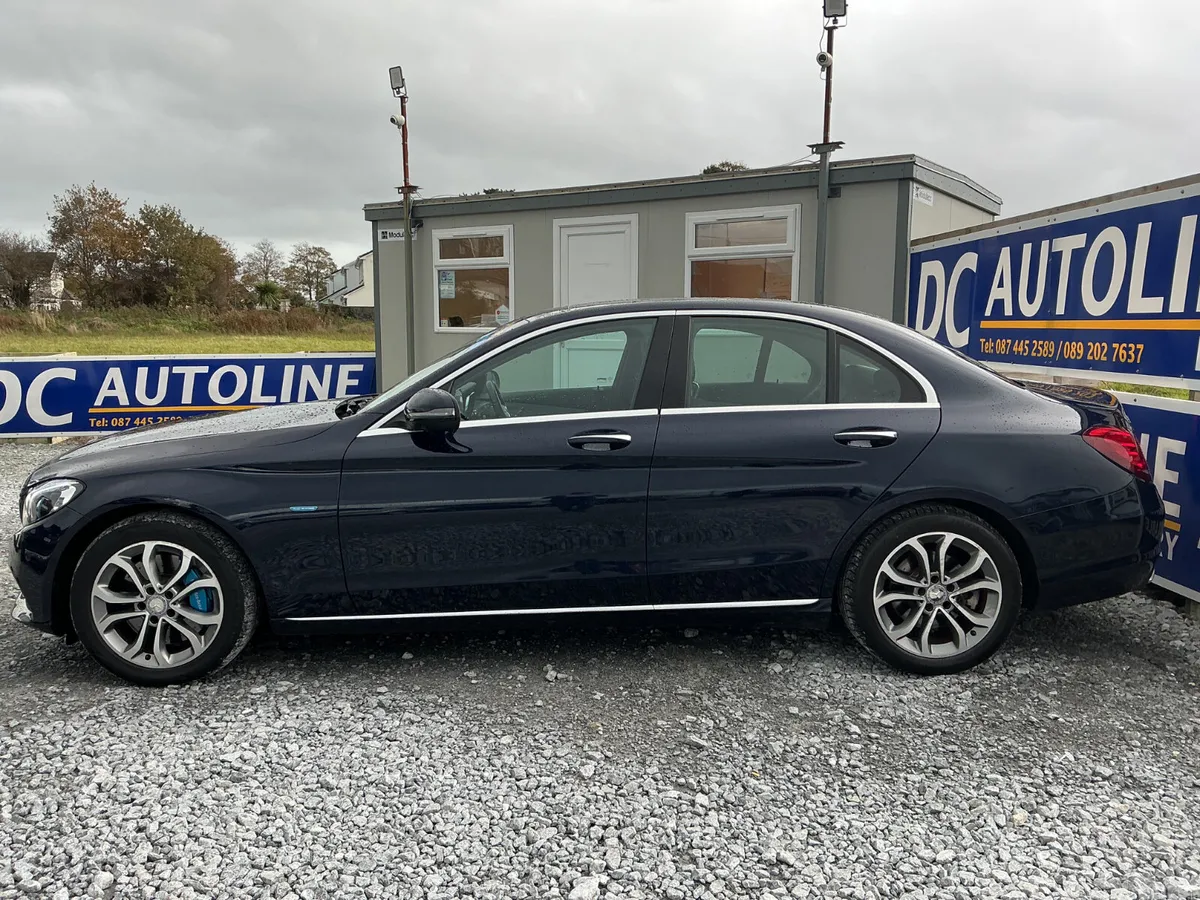 Mercedes-Benz C-Class Saloon, Petrol Plug-in Hybrid, 2017, Blue