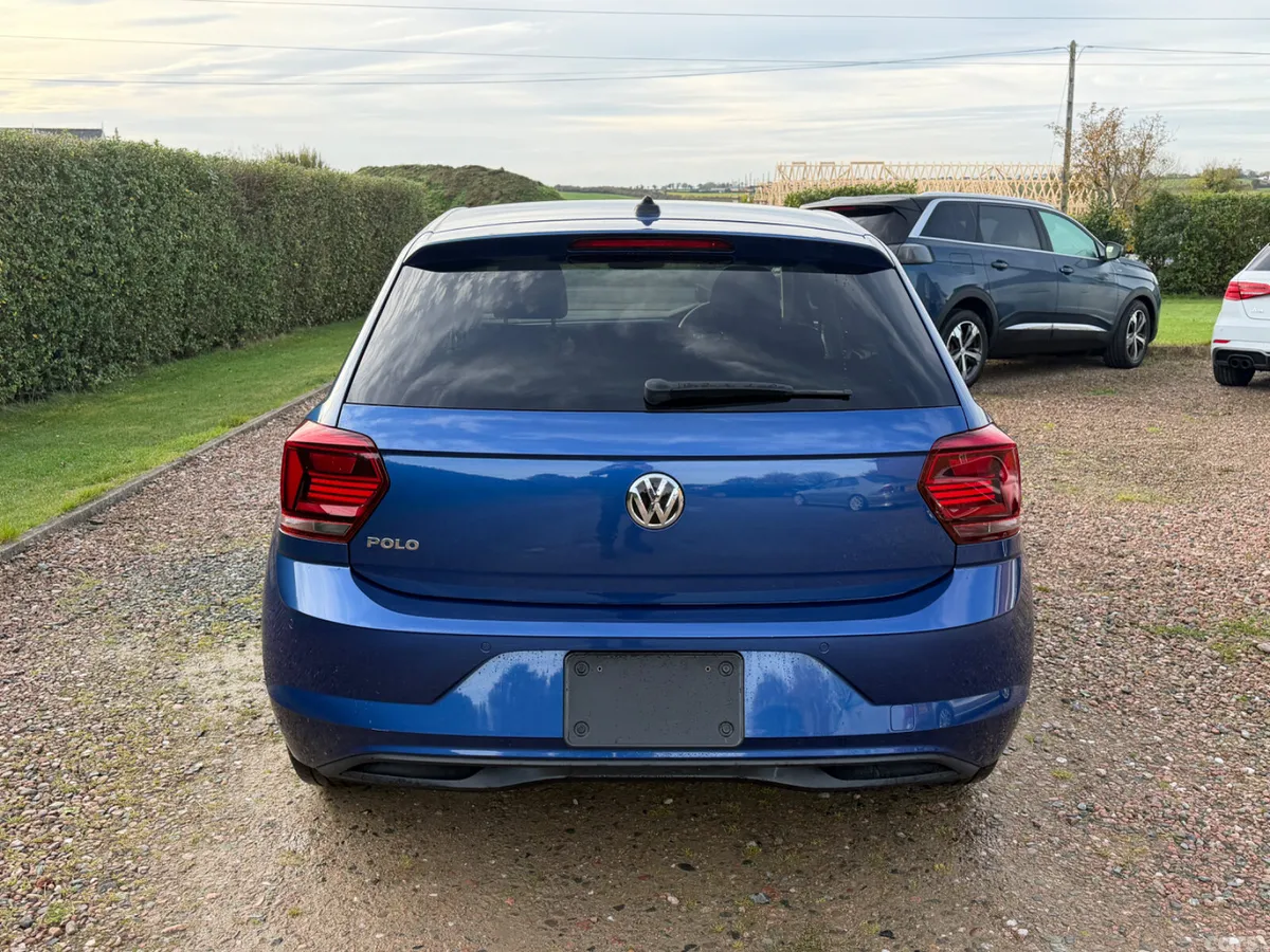 Volkswagen Polo Hatchback, Petrol, 2019, Blue