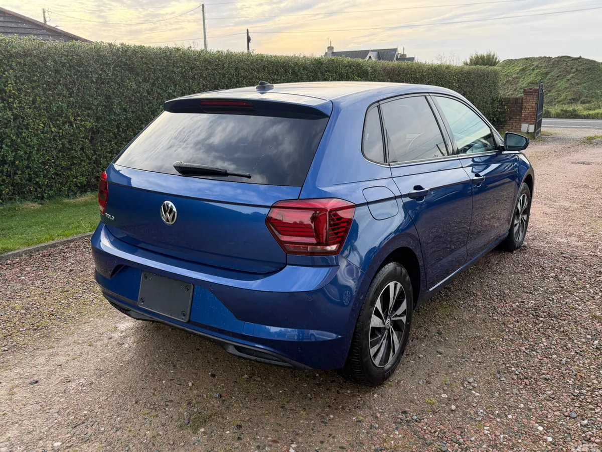 Volkswagen Polo Hatchback, Petrol, 2019, Blue