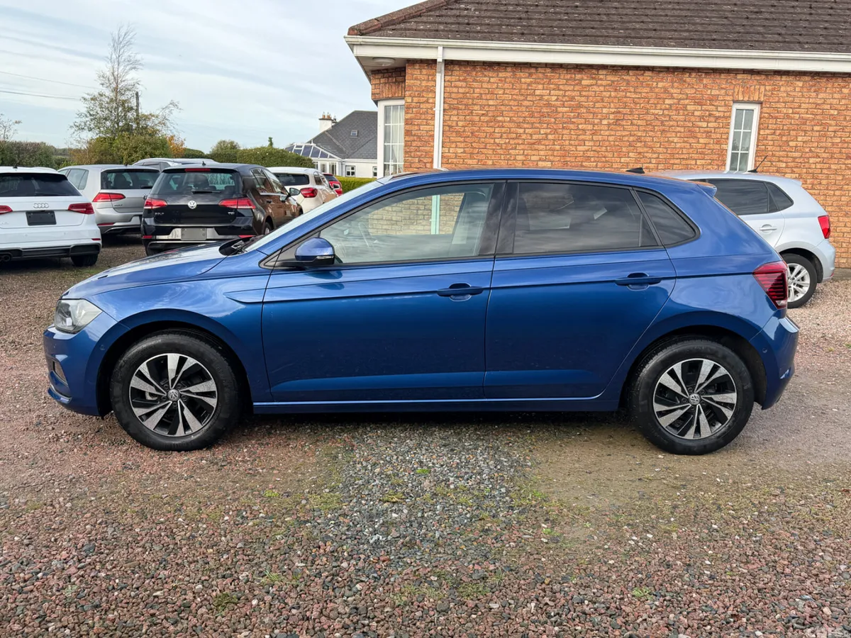 Volkswagen Polo Hatchback, Petrol, 2019, Blue
