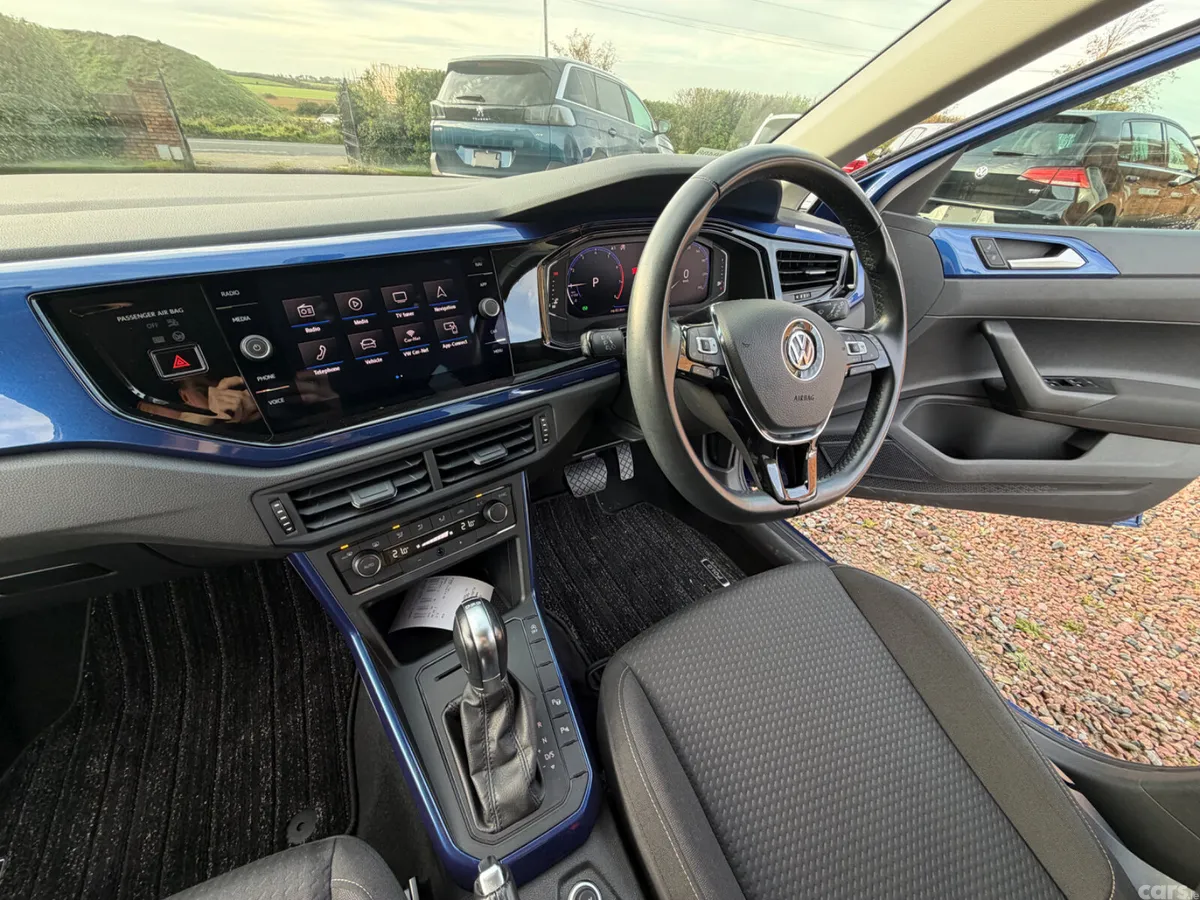 Volkswagen Polo Hatchback, Petrol, 2019, Blue