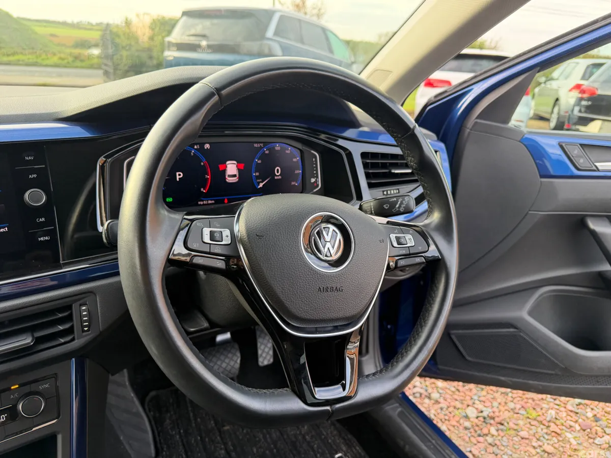 Volkswagen Polo Hatchback, Petrol, 2019, Blue