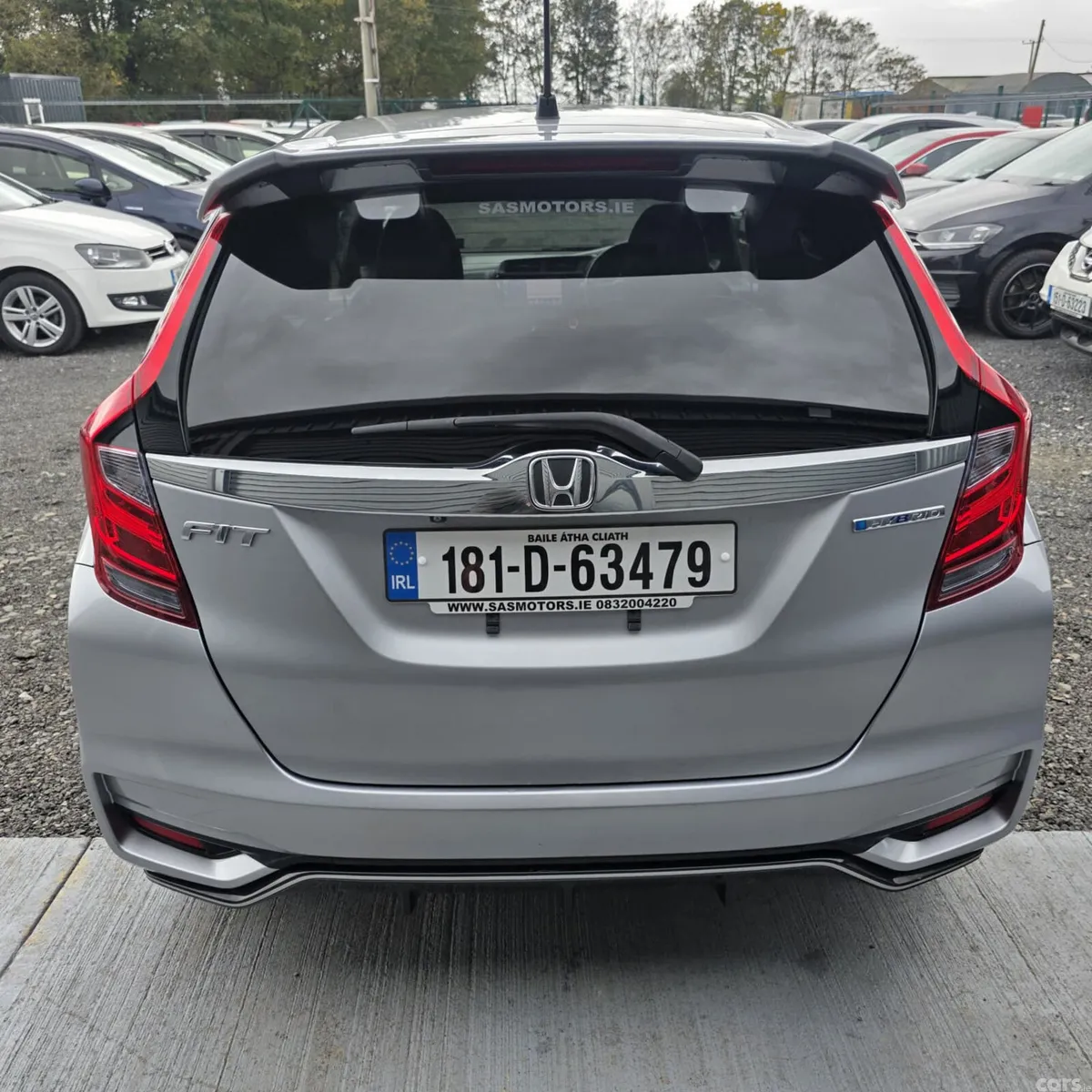 Honda Fit Hatchback, Petrol Hybrid, 2018, Grey