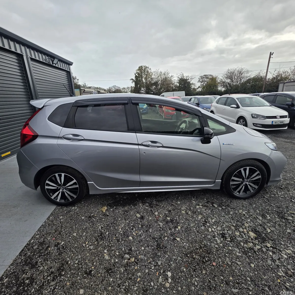 Honda Fit Hatchback, Petrol Hybrid, 2018, Grey