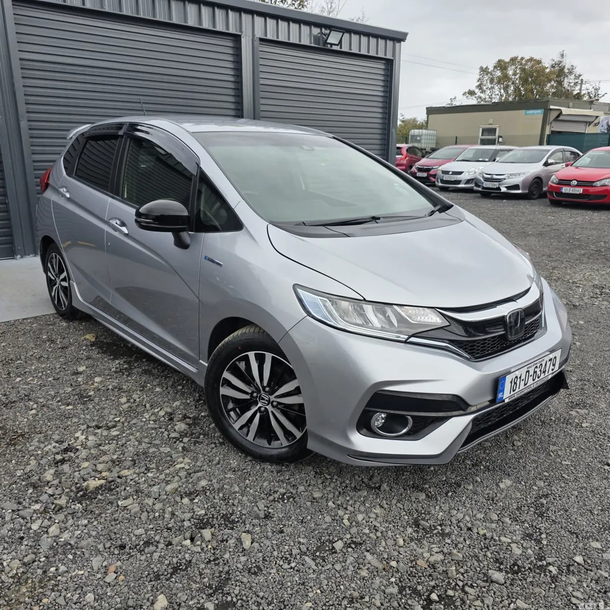 Honda Fit Hatchback, Petrol Hybrid, 2018, Grey