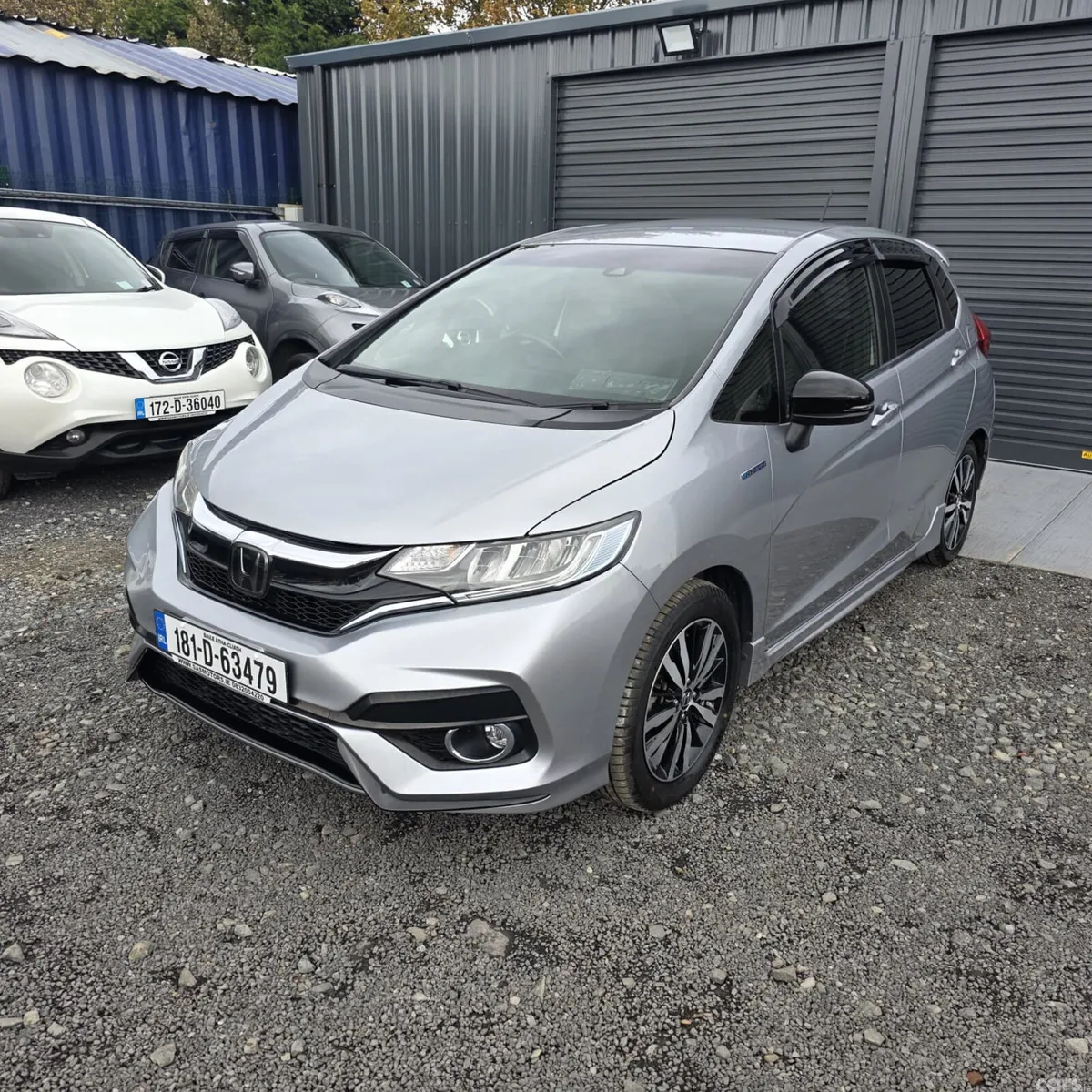 Honda Fit Hatchback, Petrol Hybrid, 2018, Grey