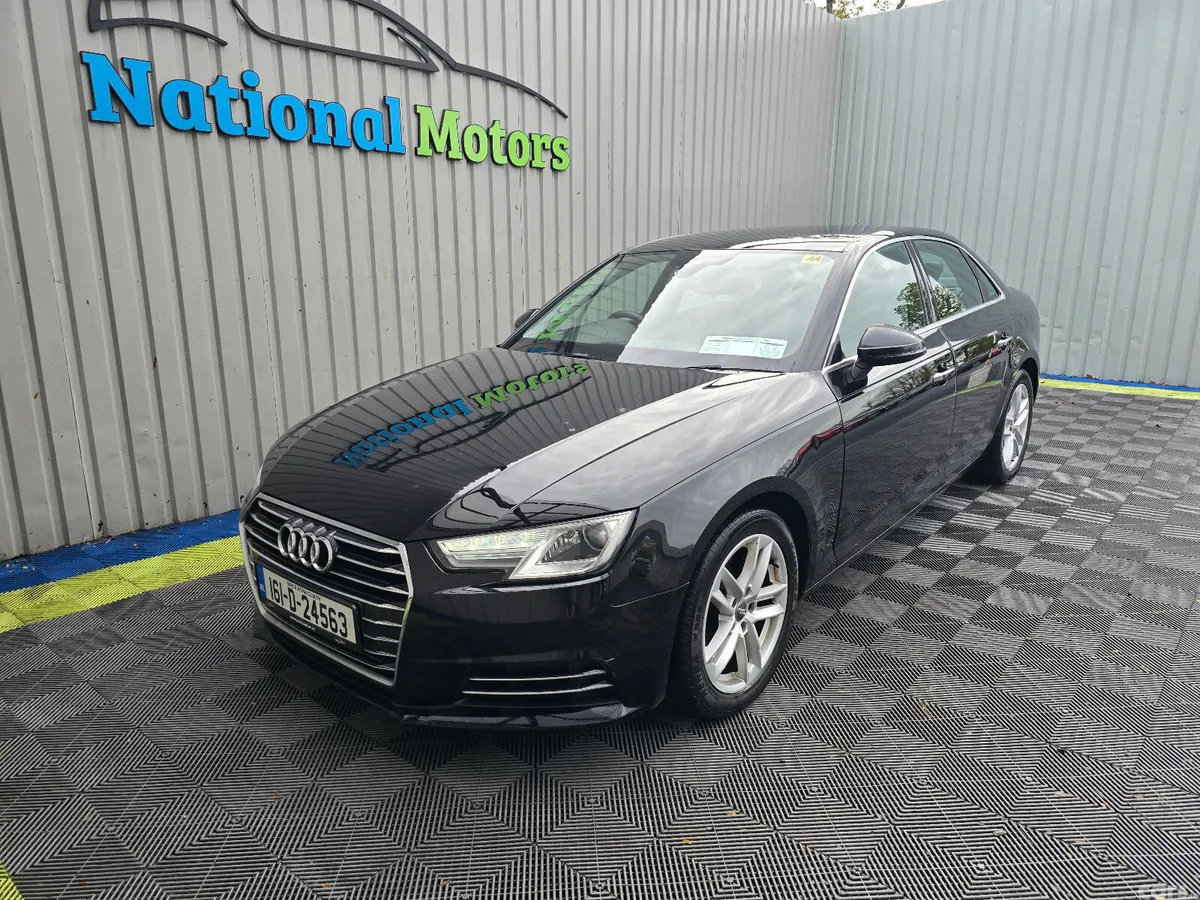 Audi A4 Saloon, Diesel, 2016, Black