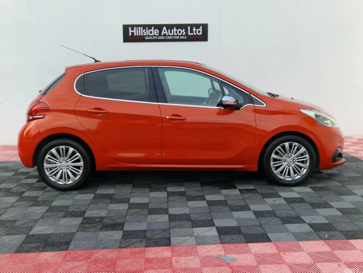 Peugeot 208 Hatchback, Petrol, 2017, Orange