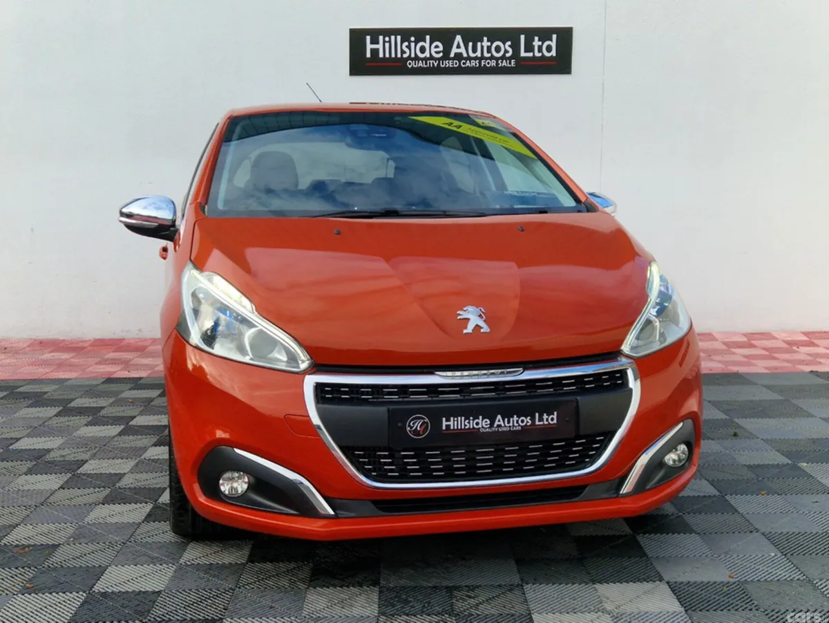Peugeot 208 Hatchback, Petrol, 2017, Orange