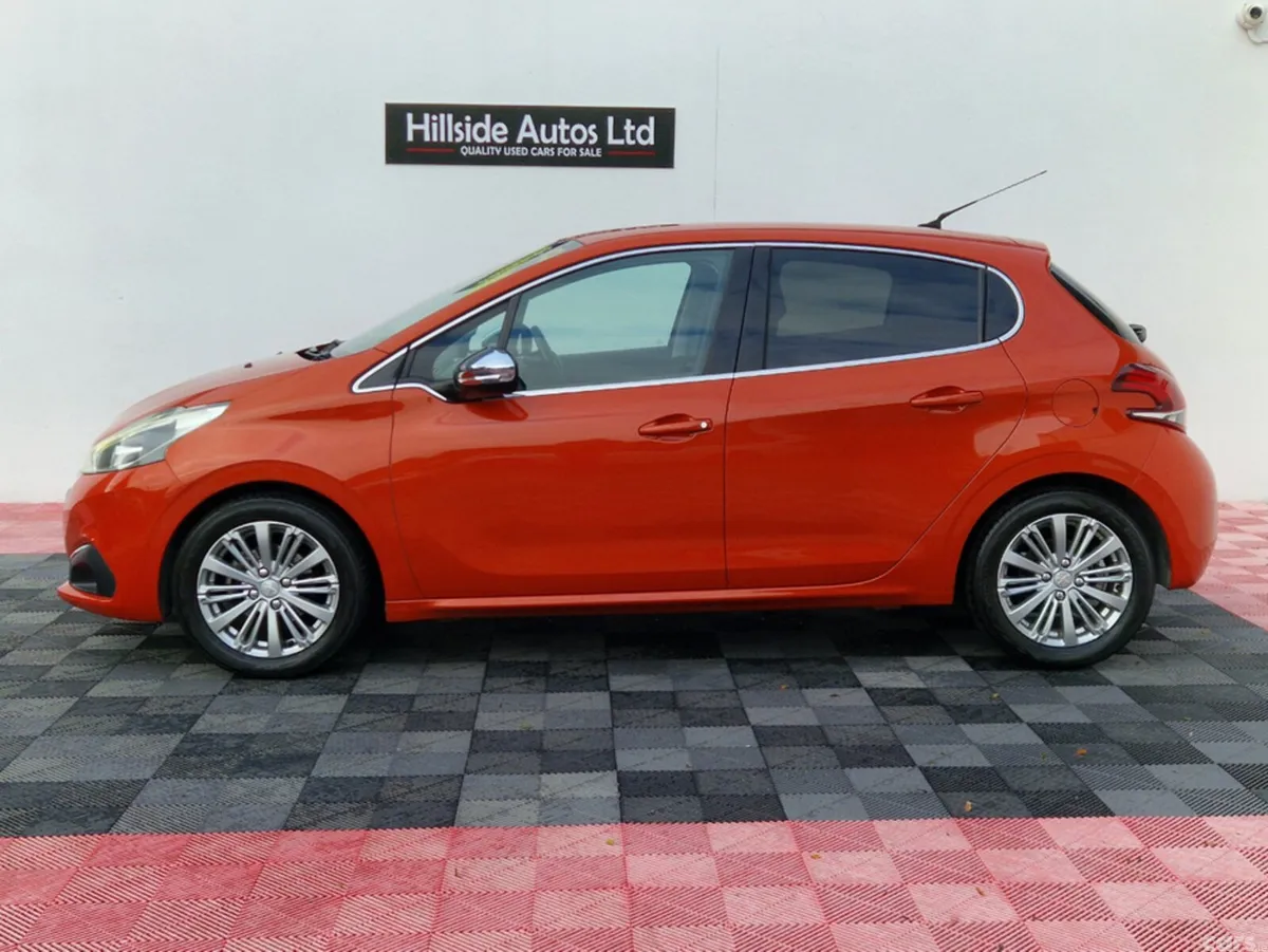 Peugeot 208 Hatchback, Petrol, 2017, Orange