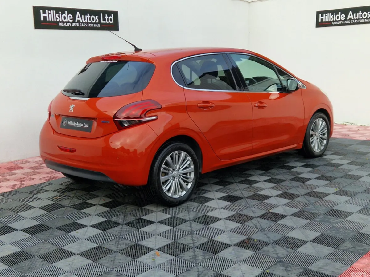 Peugeot 208 Hatchback, Petrol, 2017, Orange