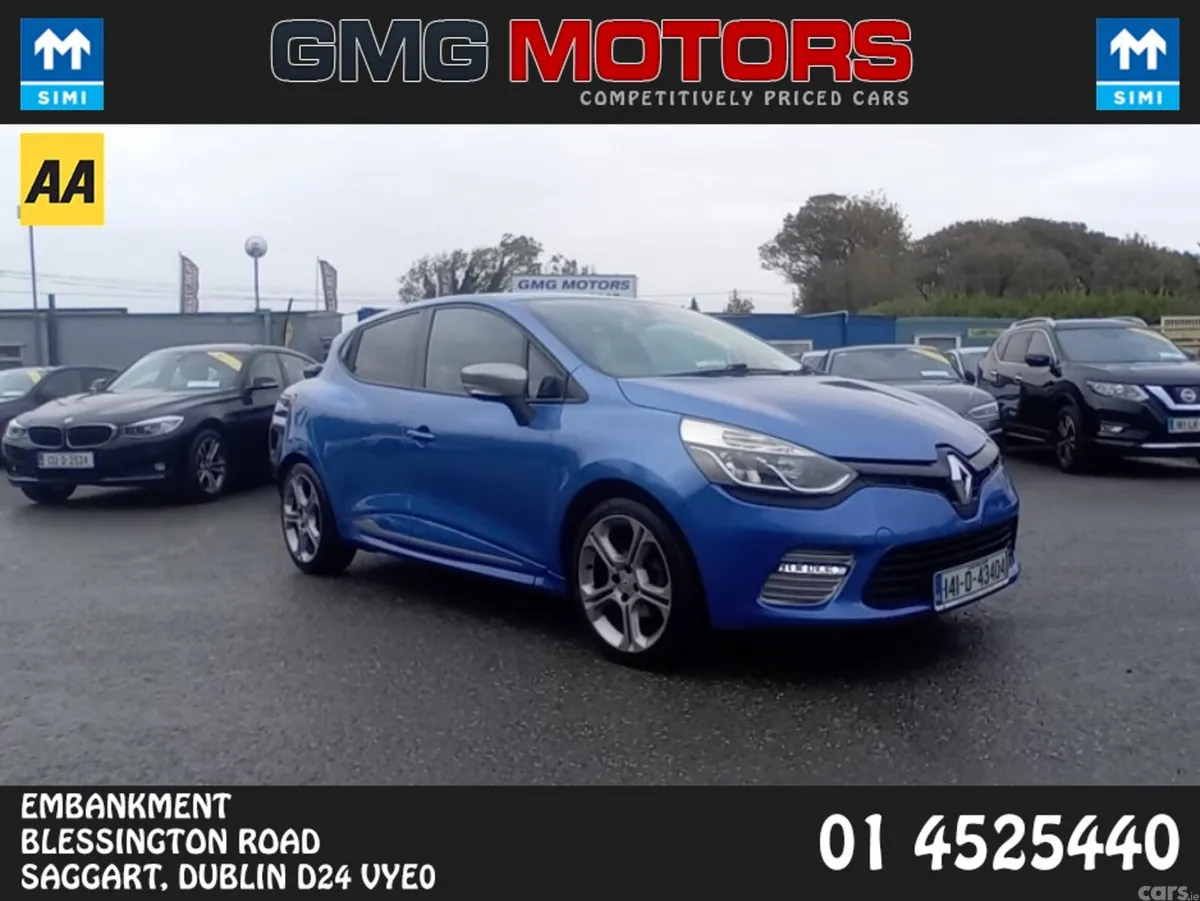 Renault Clio Hatchback, Petrol, 2014, Blue