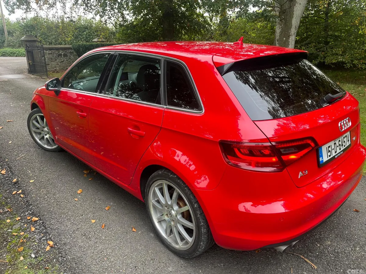 Audi A3 Hatchback, Petrol, 2015, Red