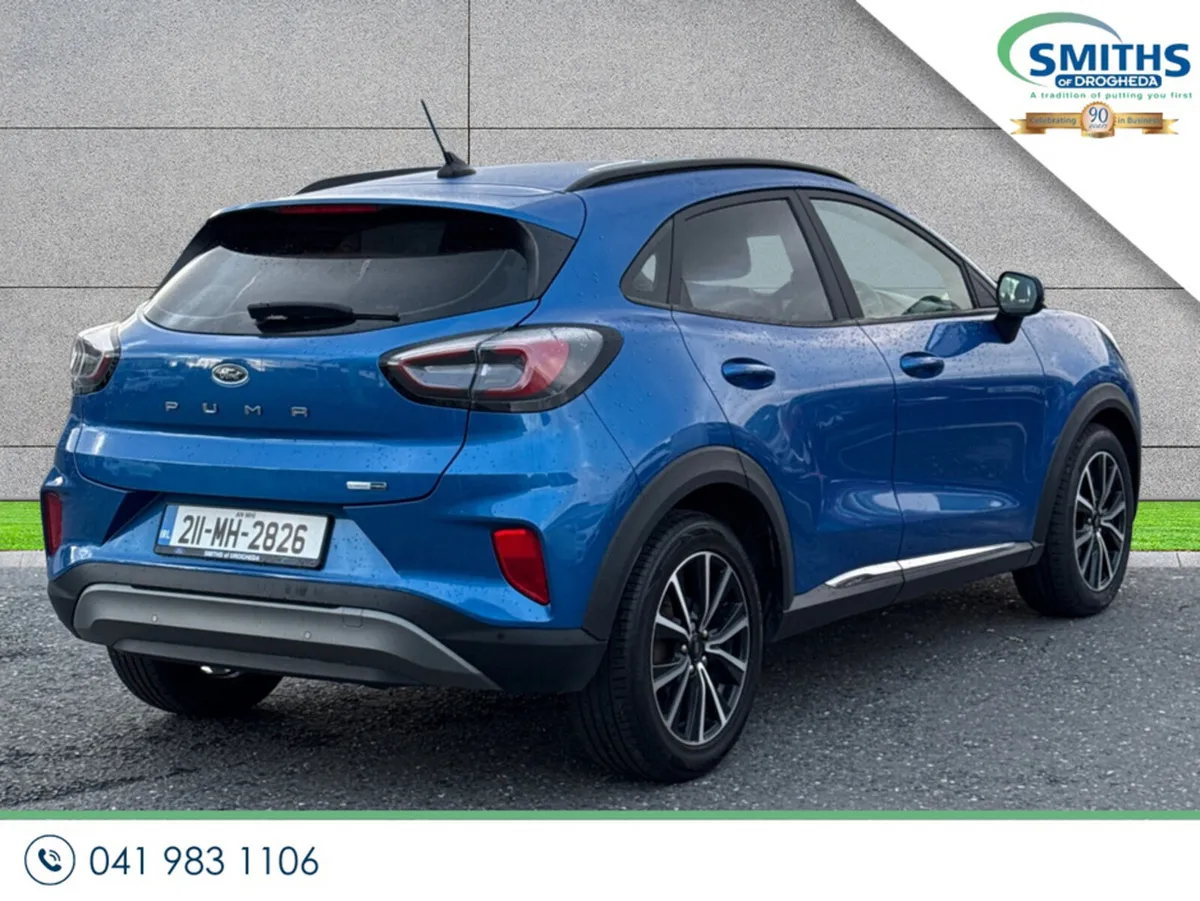 Ford Puma MPV, Petrol Hybrid, 2021, Blue