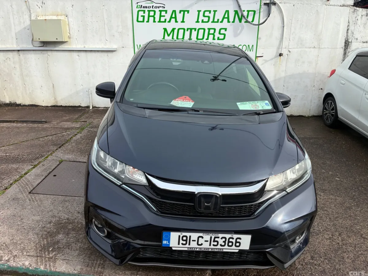Honda Fit Hatchback, Petrol Hybrid, 2019, Blue