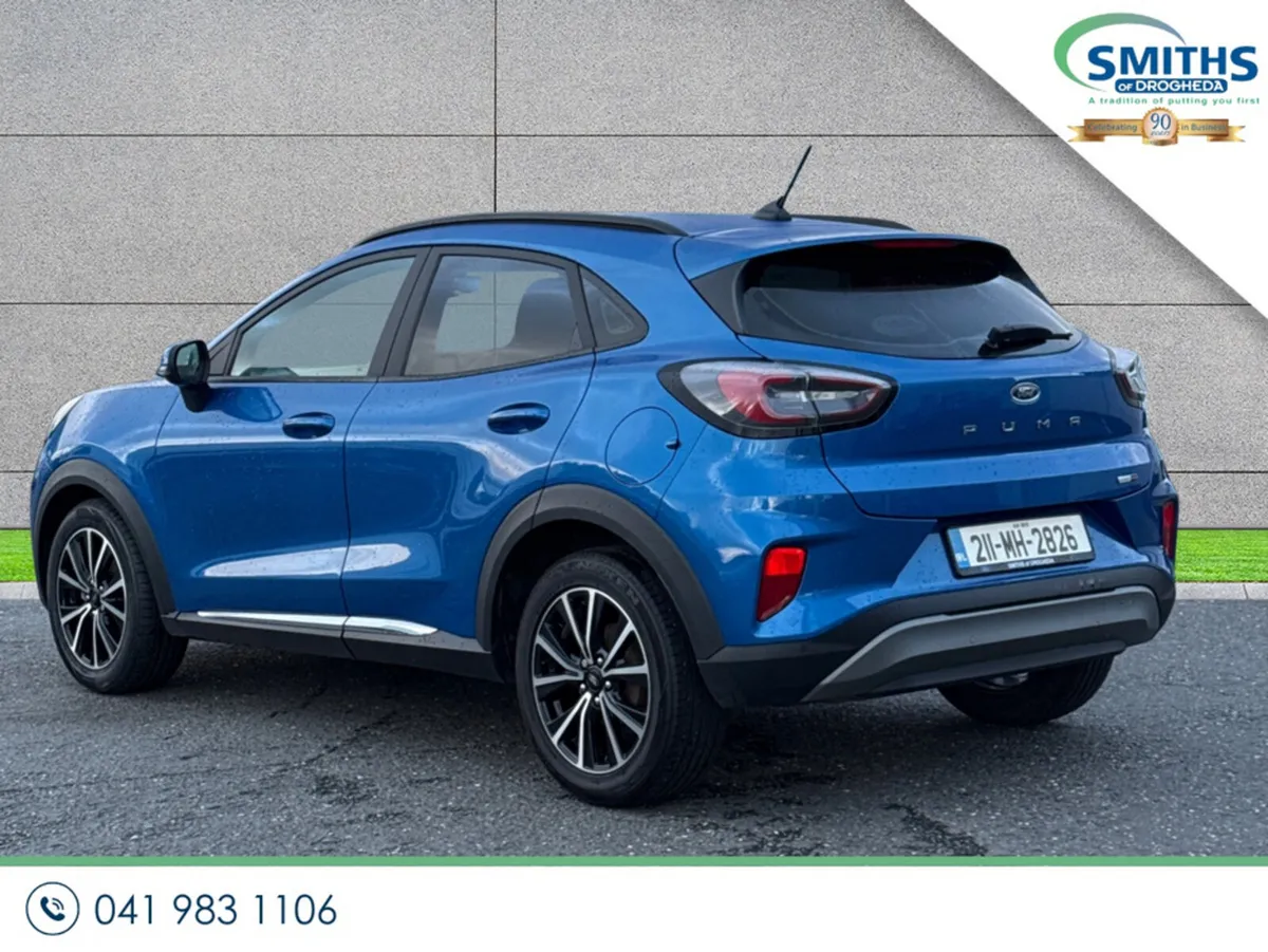 Ford Puma MPV, Petrol Hybrid, 2021, Blue