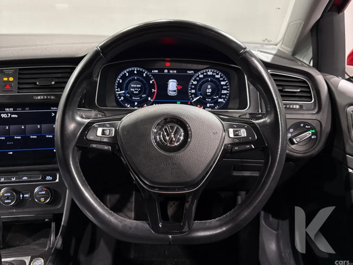 Volkswagen Golf Hatchback, Petrol, 2018, Red