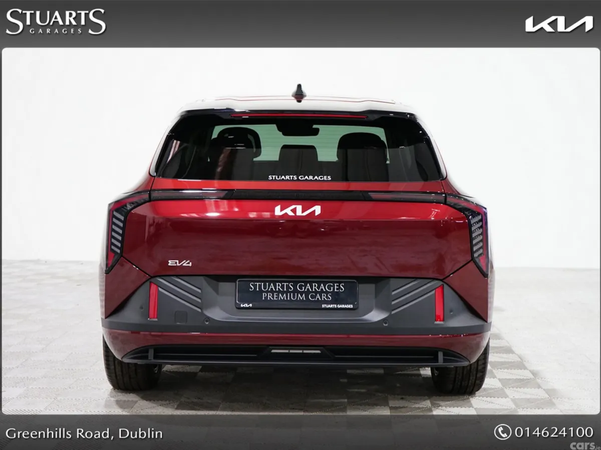 Kia EV4 Hatchback, Electric, 2027, Red