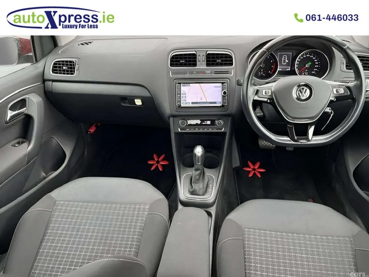 Volkswagen Polo Hatchback, Petrol, 2017, Red