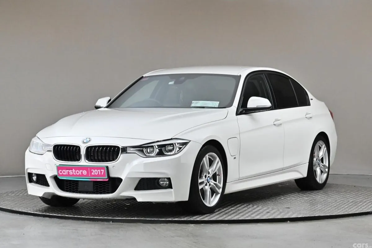 BMW 3-Series Saloon, Petrol Plug-in Hybrid, 2017, White