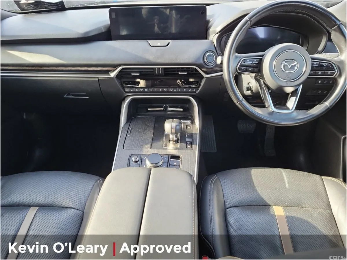 Mazda CX-80 SUV, Petrol Plug-in Hybrid, 2024, Brown