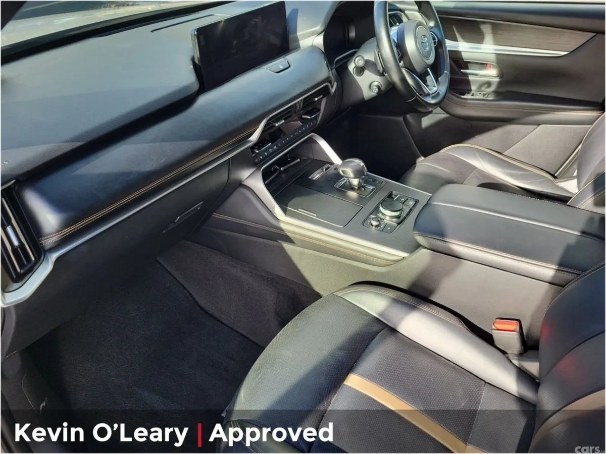 Mazda CX-80 SUV, Petrol Plug-in Hybrid, 2024, Brown