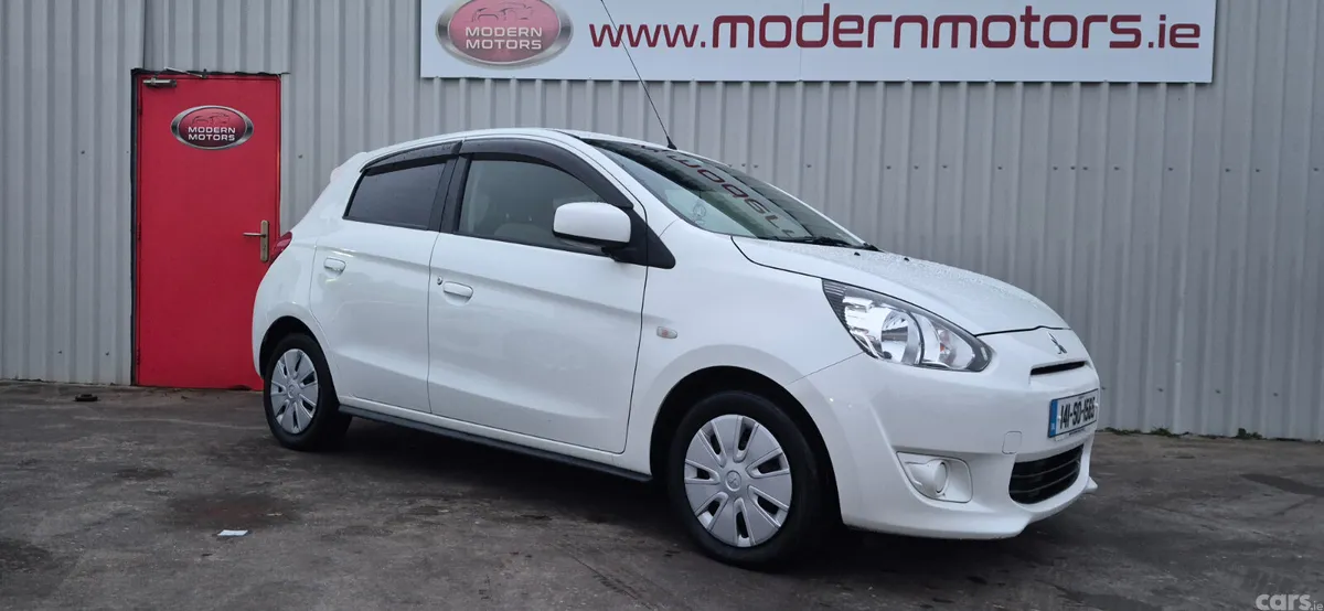 Mitsubishi Mirage Hatchback, Petrol, 2014, White