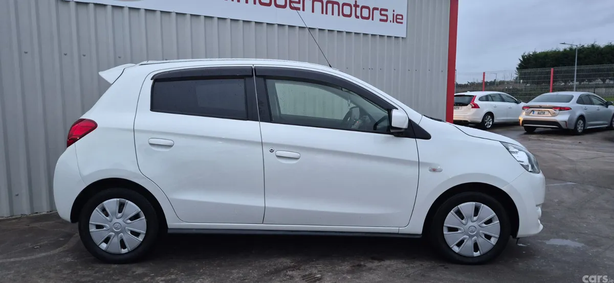 Mitsubishi Mirage Hatchback, Petrol, 2014, White