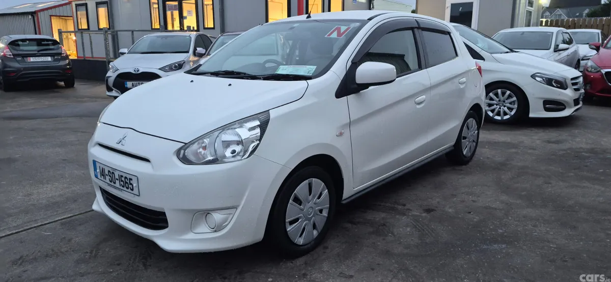 Mitsubishi Mirage Hatchback, Petrol, 2014, White