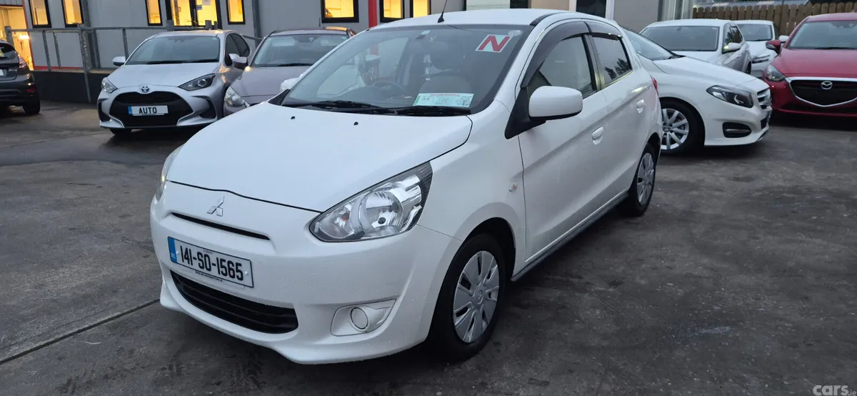 Mitsubishi Mirage Hatchback, Petrol, 2014, White
