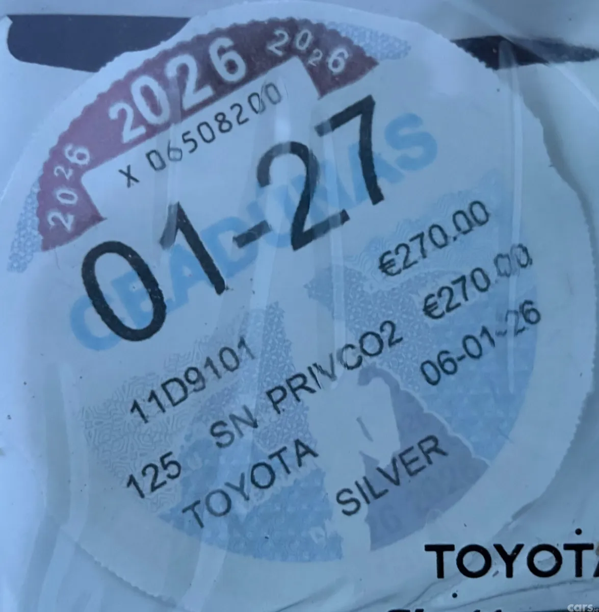 Toyota Corolla Saloon, Diesel, 2011, Silver