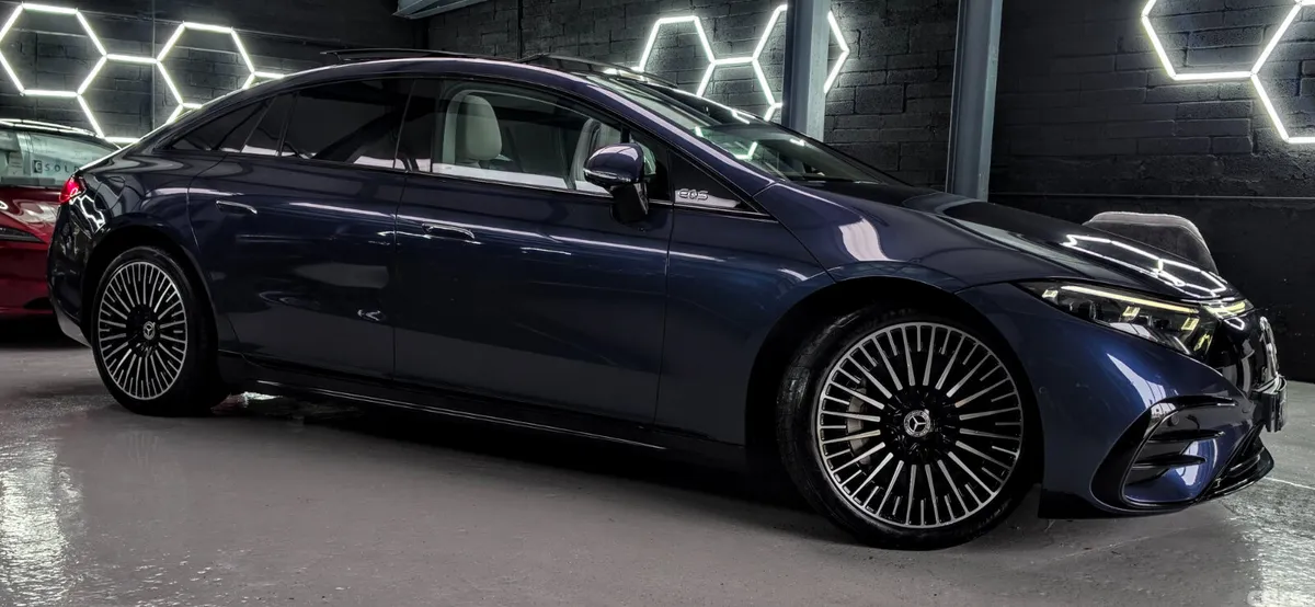 Mercedes-Benz EQS Hatchback, Electric, 2022, Blue