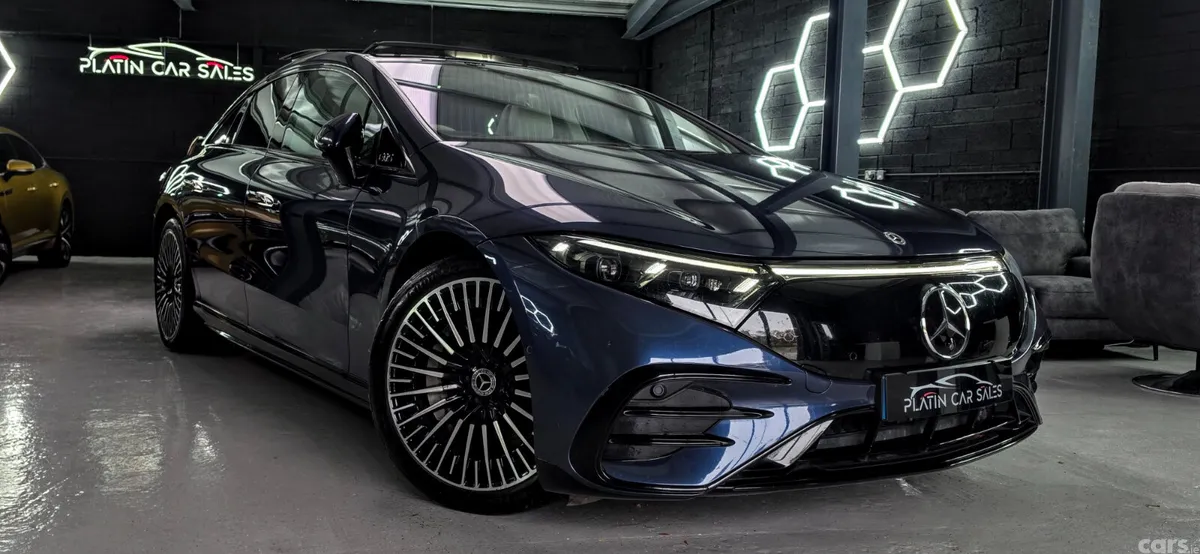 Mercedes-Benz EQS Hatchback, Electric, 2022, Blue