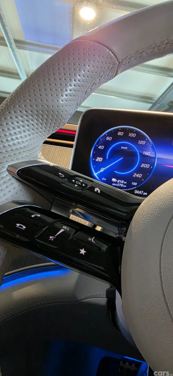 Mercedes-Benz EQS Hatchback, Electric, 2022, Blue
