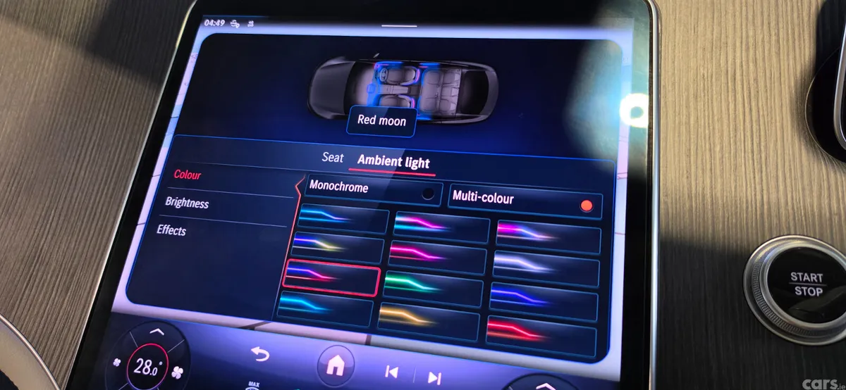 Mercedes-Benz EQS Hatchback, Electric, 2022, Blue