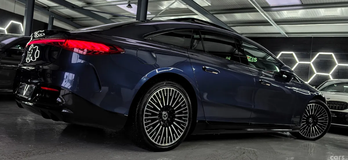 Mercedes-Benz EQS Hatchback, Electric, 2022, Blue