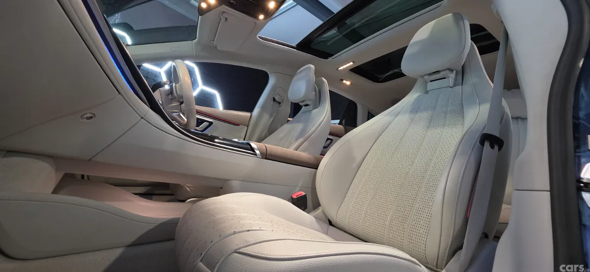 Mercedes-Benz EQS Hatchback, Electric, 2022, Blue