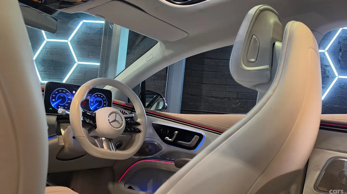Mercedes-Benz EQS Hatchback, Electric, 2022, Blue