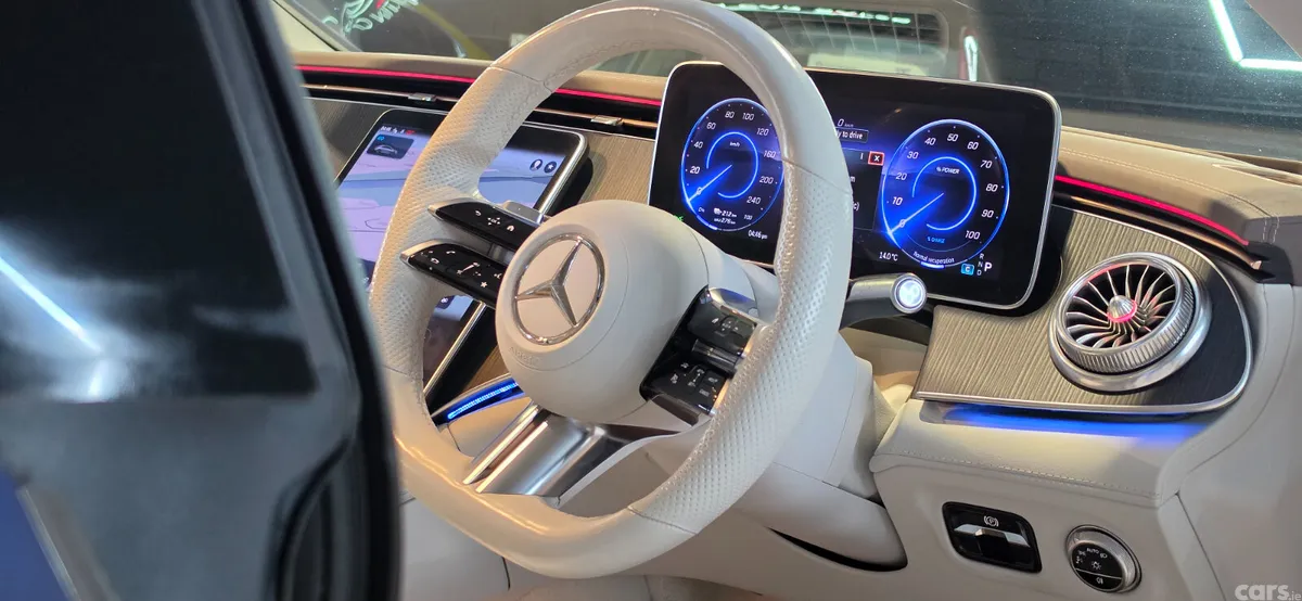 Mercedes-Benz EQS Hatchback, Electric, 2022, Blue