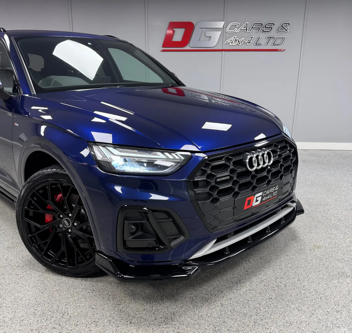 Audi Q5 SUV, Petrol Hybrid, 2022, Blue