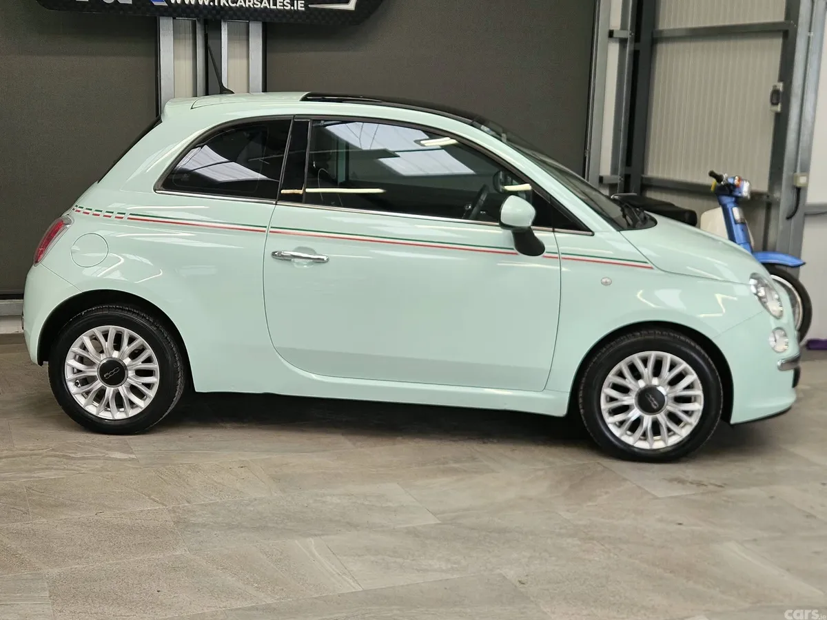 Fiat 500 Hatchback, Petrol, 2015, Green