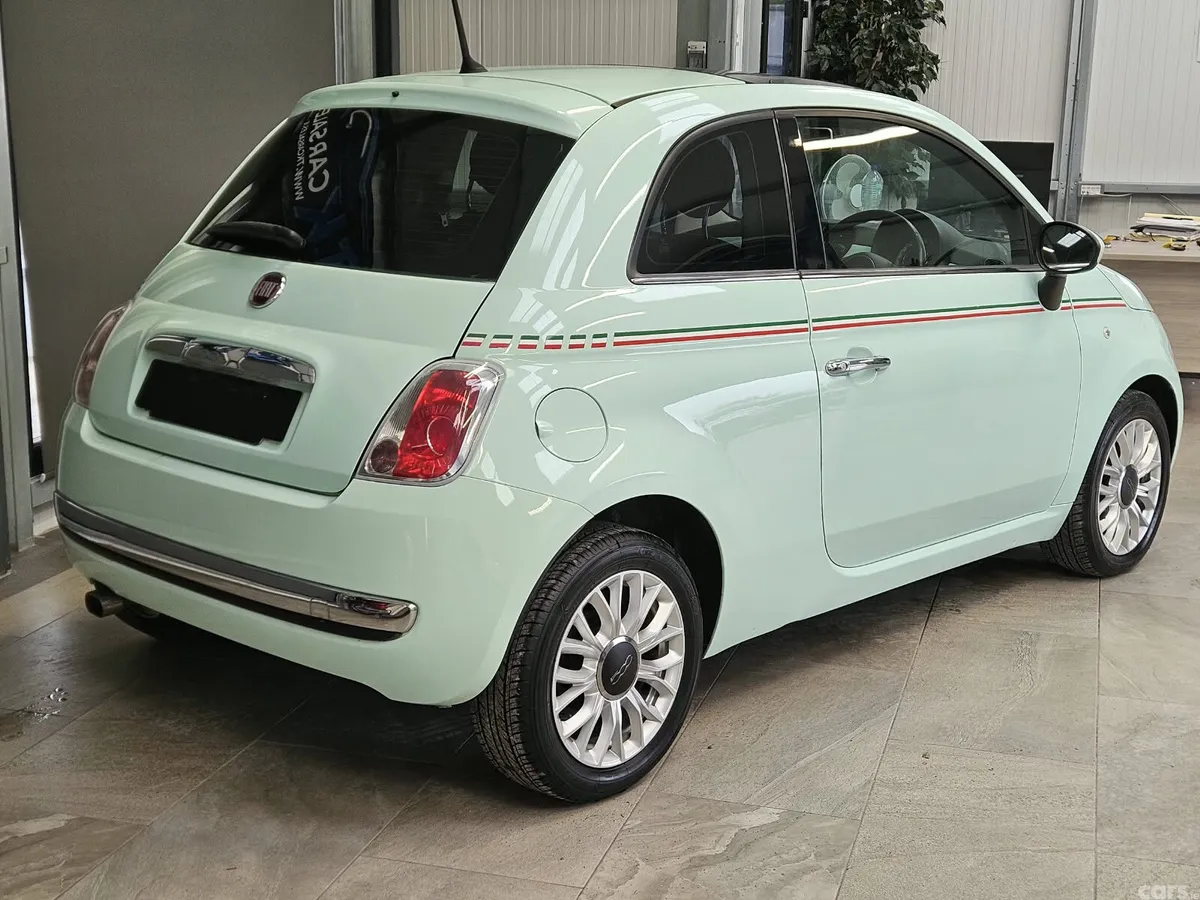 Fiat 500 Hatchback, Petrol, 2015, Green