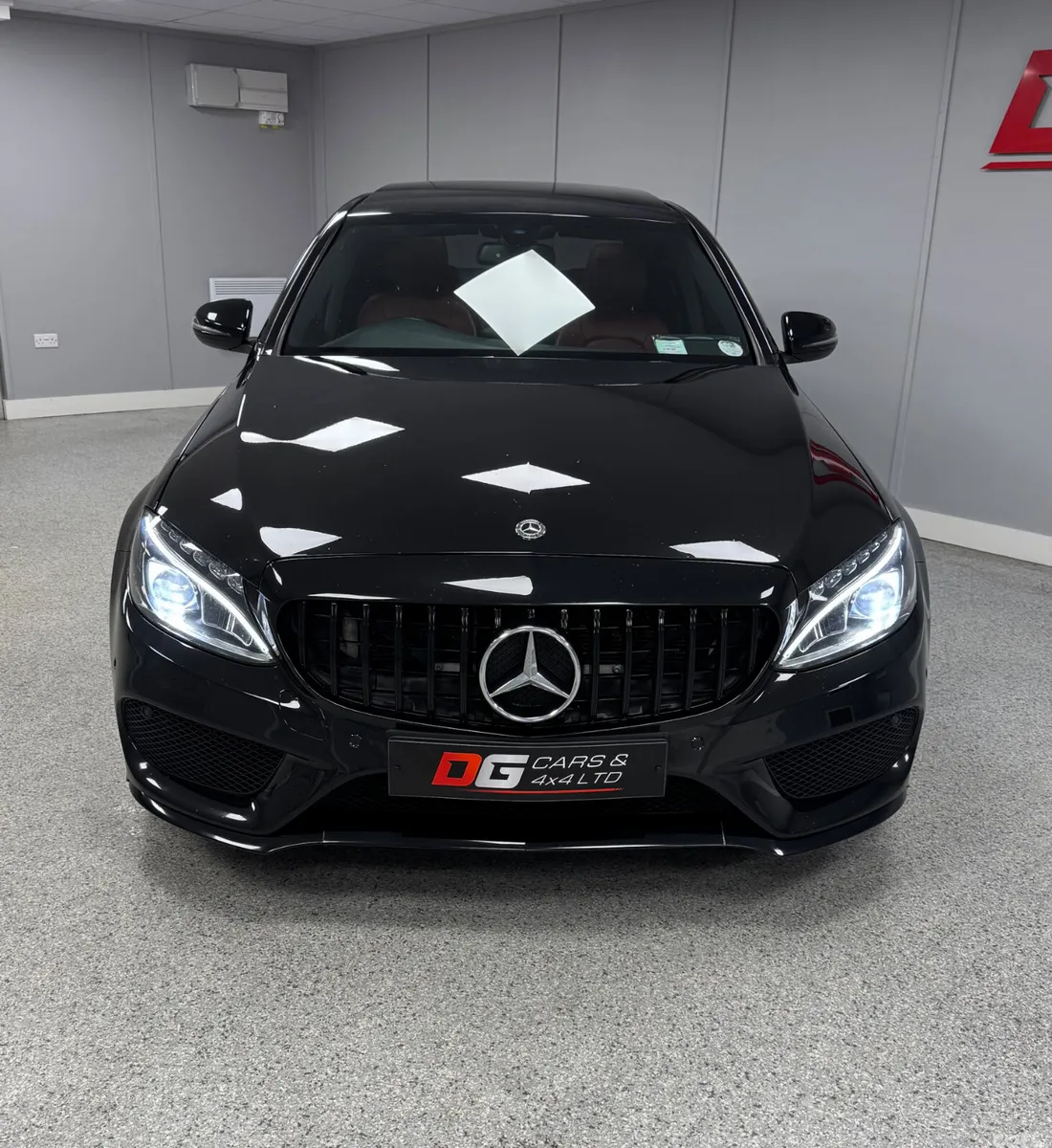 Mercedes-Benz C-Class Saloon, Diesel, 2018, Black