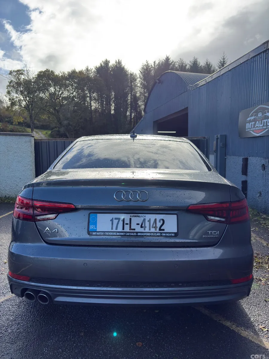 Audi A4 Saloon, Diesel, 2017, Grey