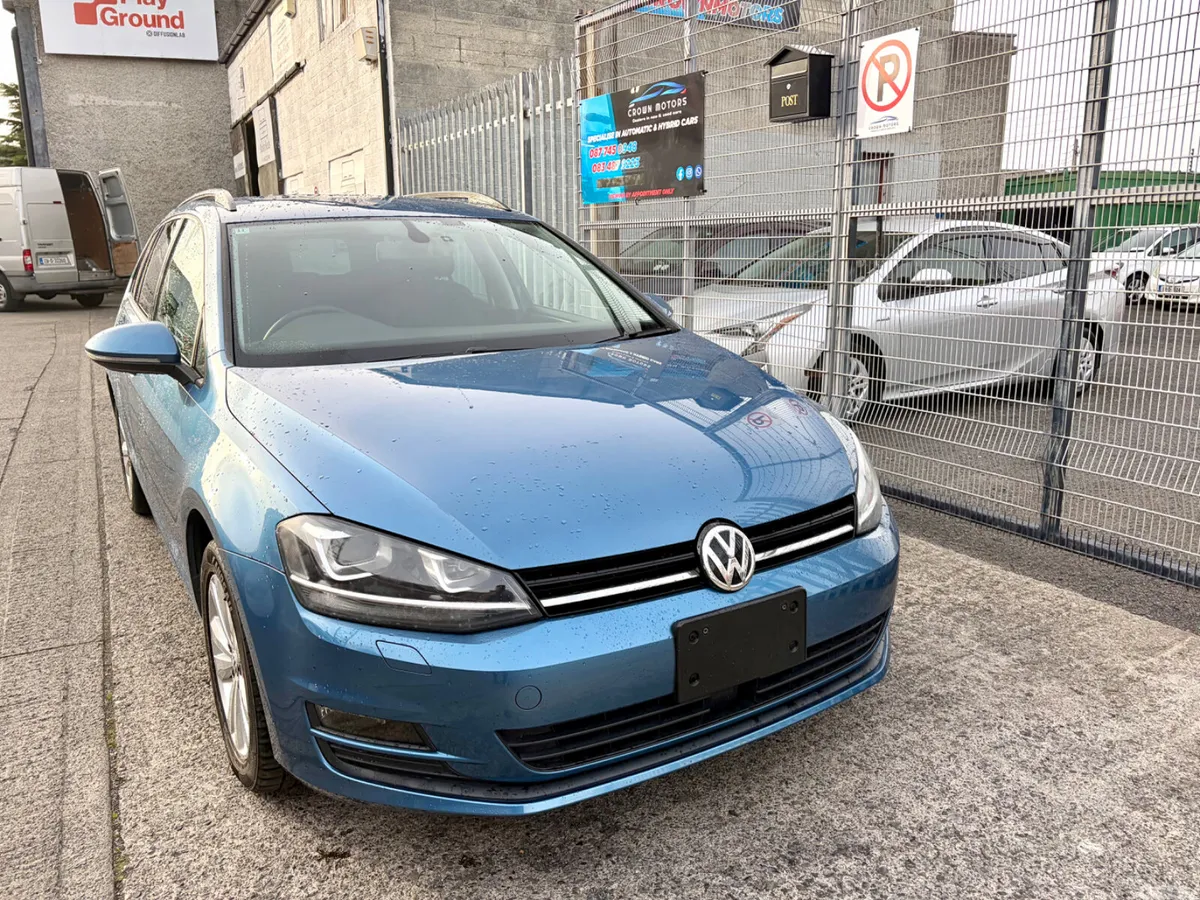Volkswagen Golf Estate, Petrol, 2014, Blue